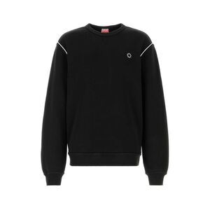 Kenzo Men Black Cotton Sweatshirt